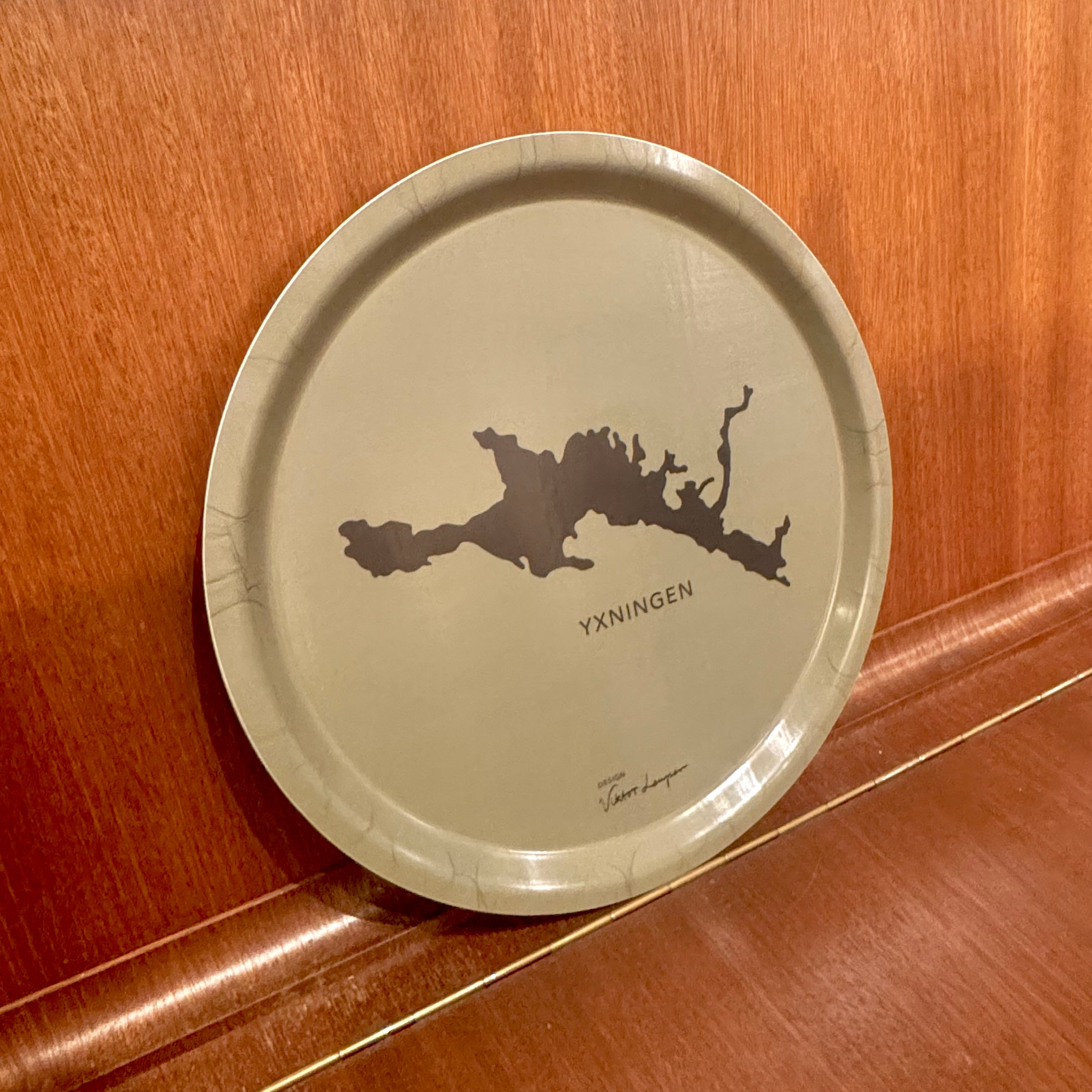 YXNINGEN Bricka 31Ø Grön