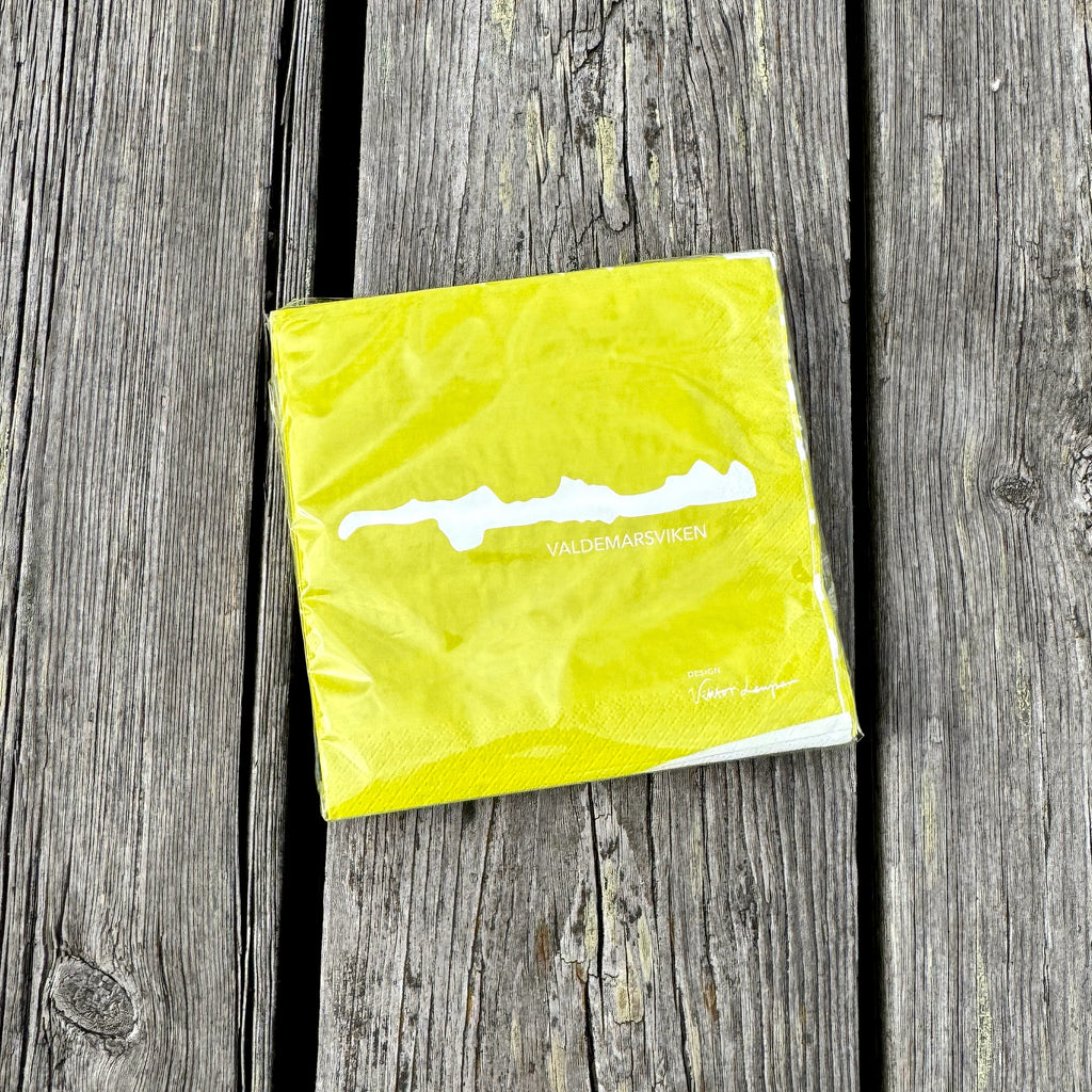 VALDEMARSVIKEN Servetter Lime