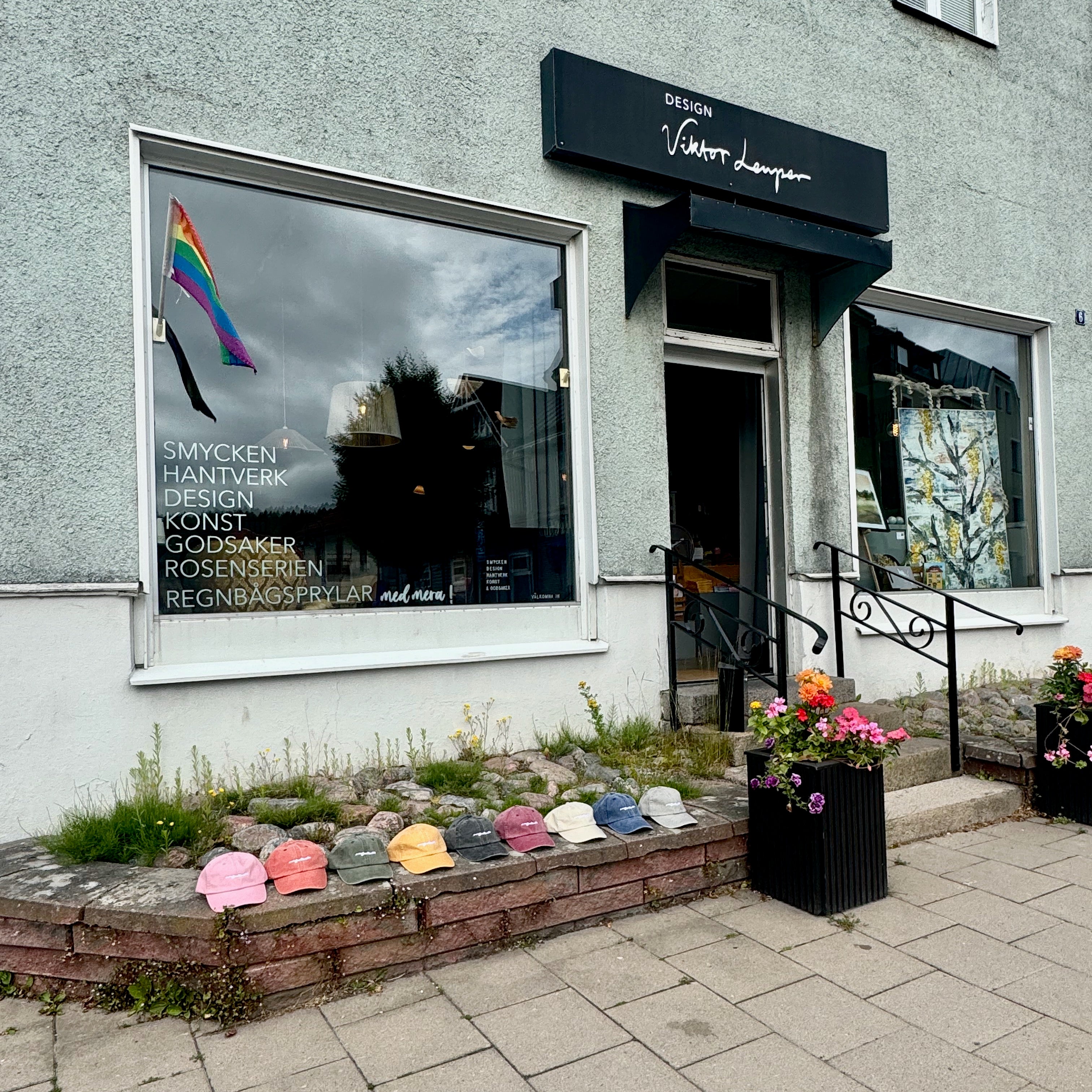 VALDEMARSVIKEN Keps Mörkgrå