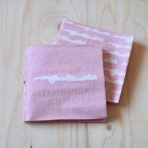 VALDEMARSVIKEN Servetter Rosa